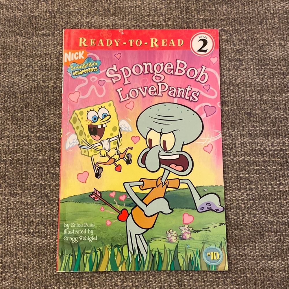 SpongeBob Lovepants “Ready to Read” Level 2 book